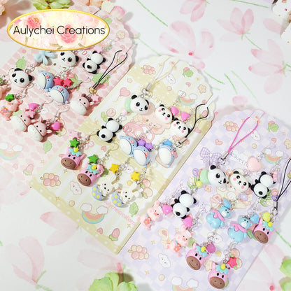 Aulychei Mega Cute Phone Charm Party Pack C