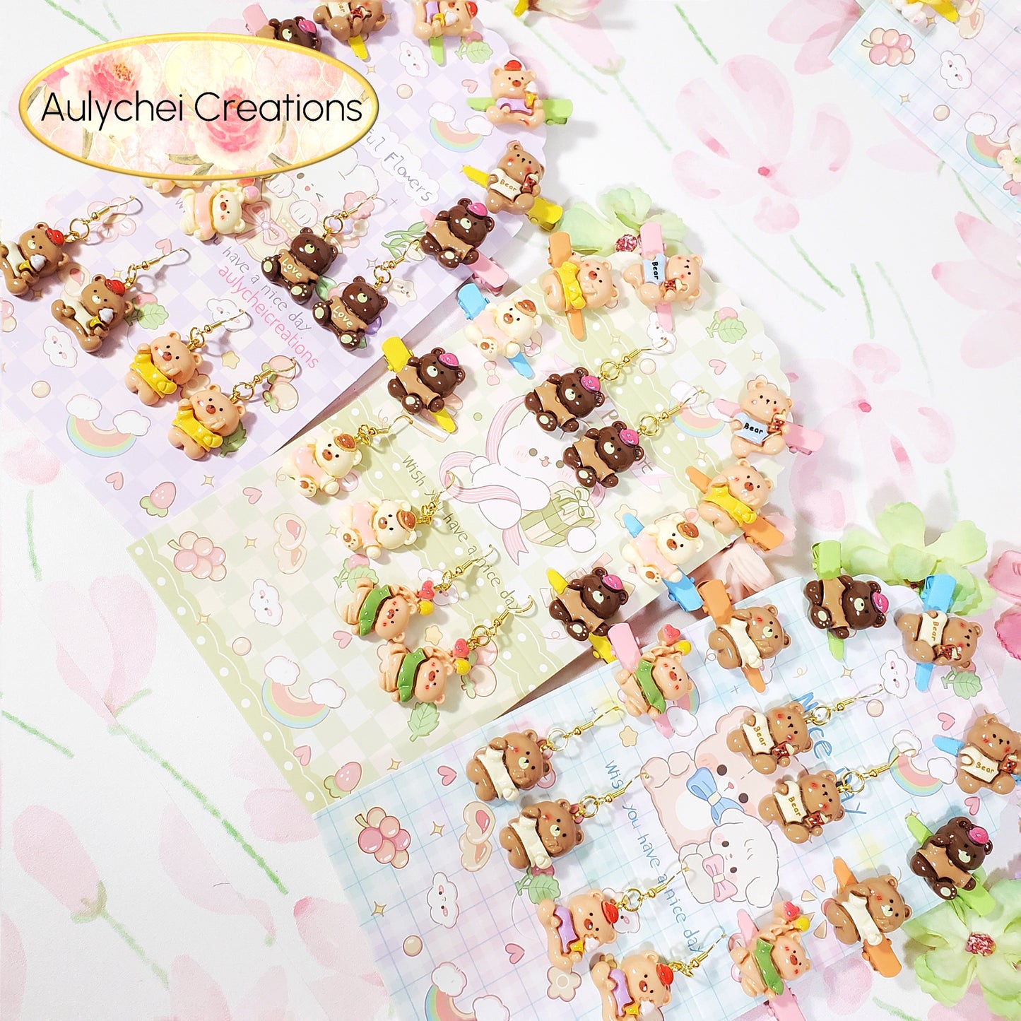 Aulychei Mega Cute Phone Charm Party Pack C