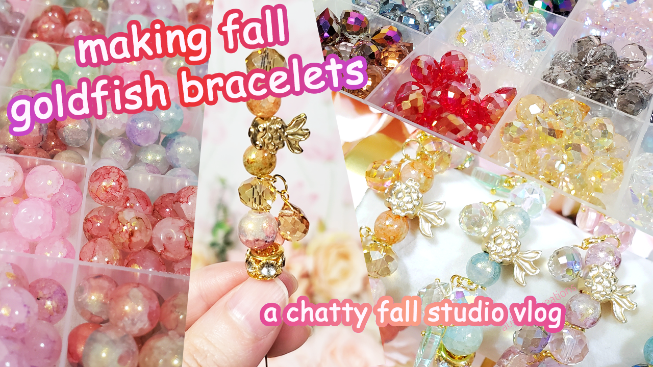 Load video: Handmaking Fall Bracelets